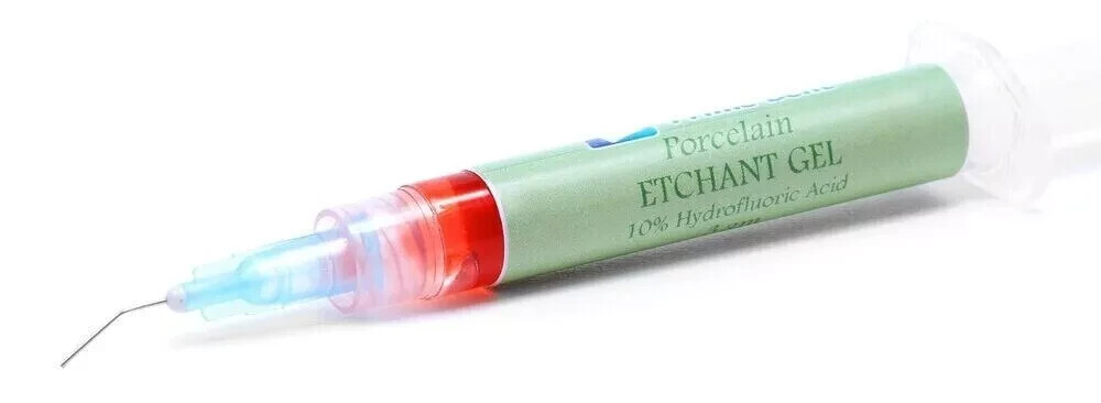 Prime Dent Porcelain Etch Gel 10% Gel 3 gm Syringe 008-050