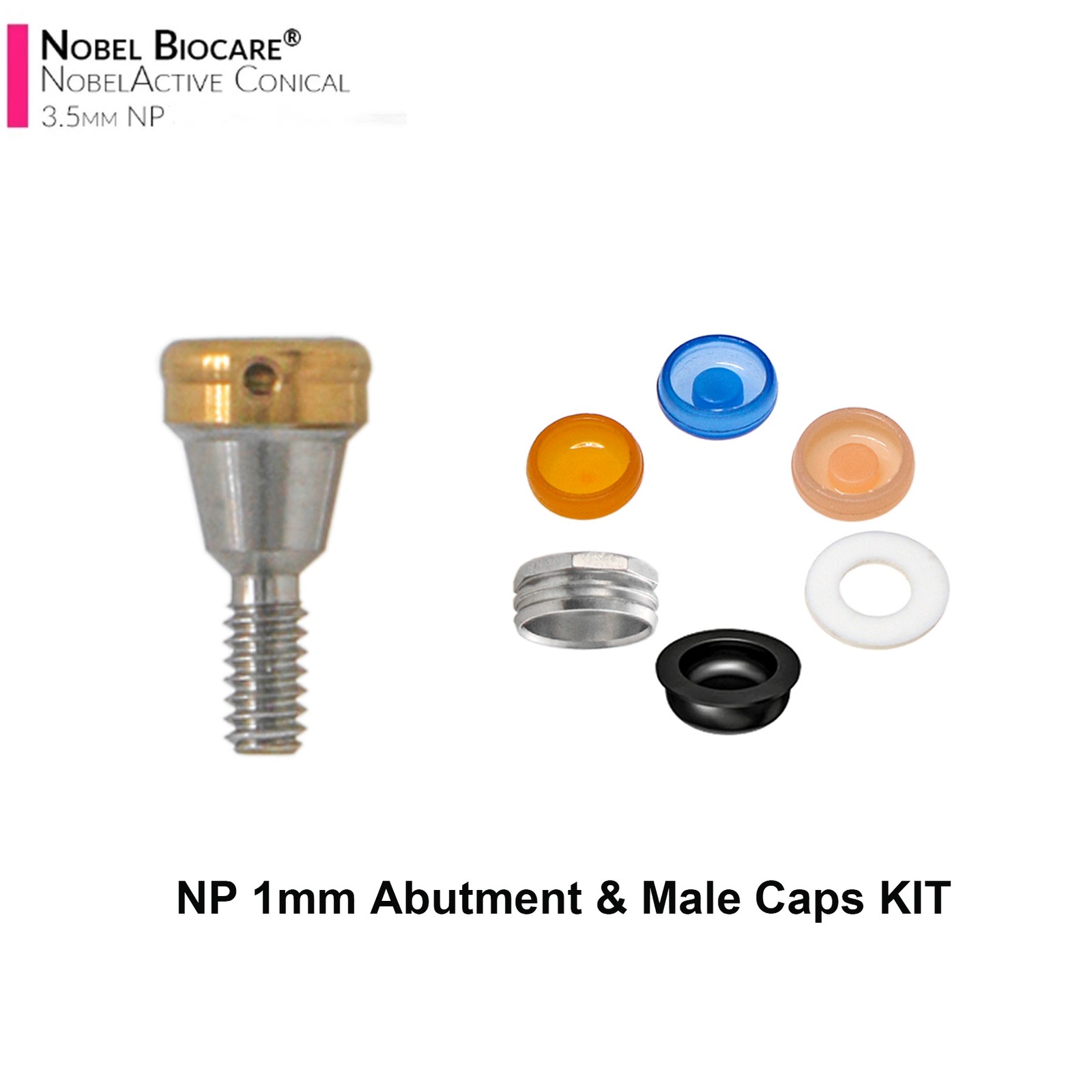 US Dental Locator Overdenture Abutment & Accessories Compatible Multiple Implant