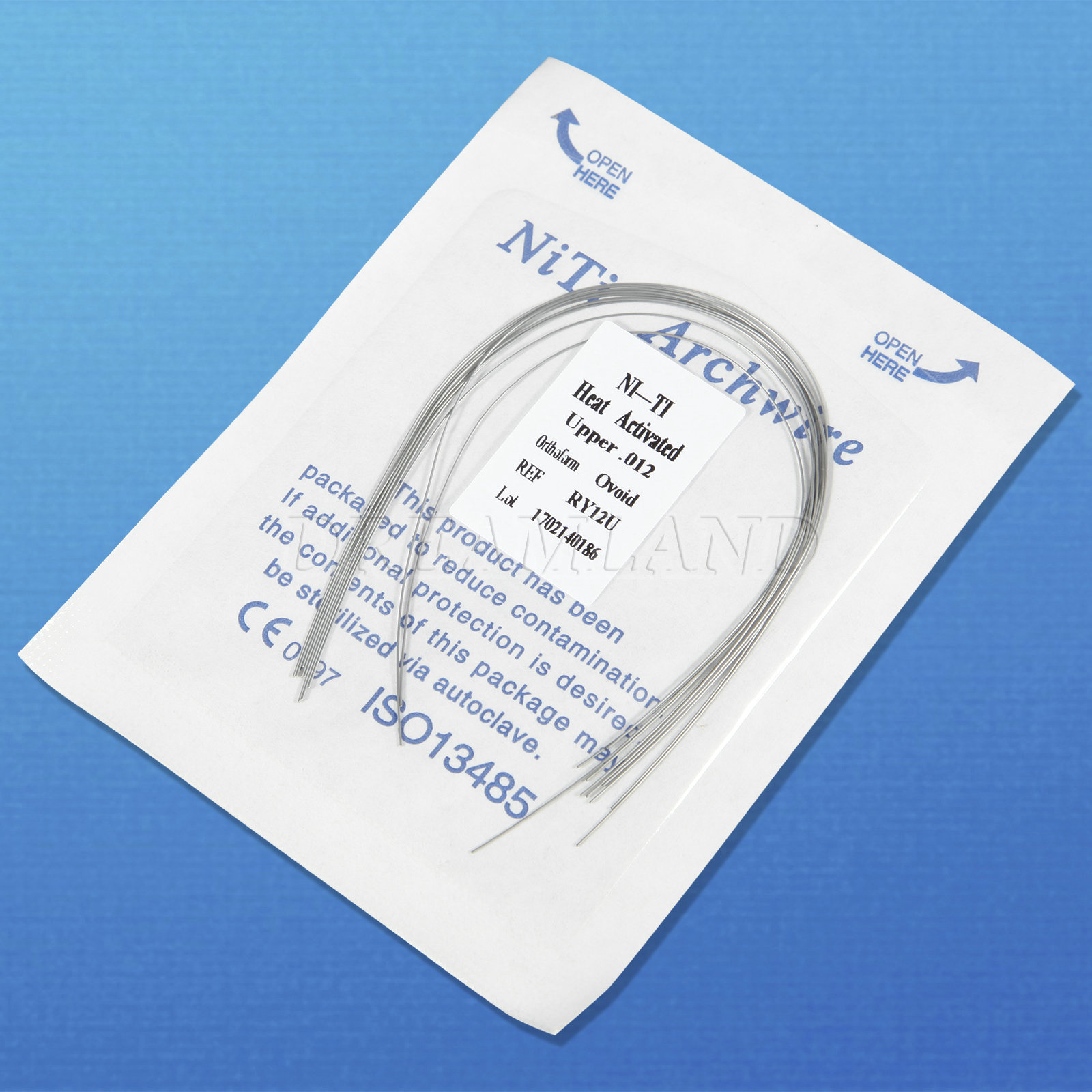 20Pack Dental Orthodontic thermal Activated Niti Round Arch Wire 012 Upper+Lower