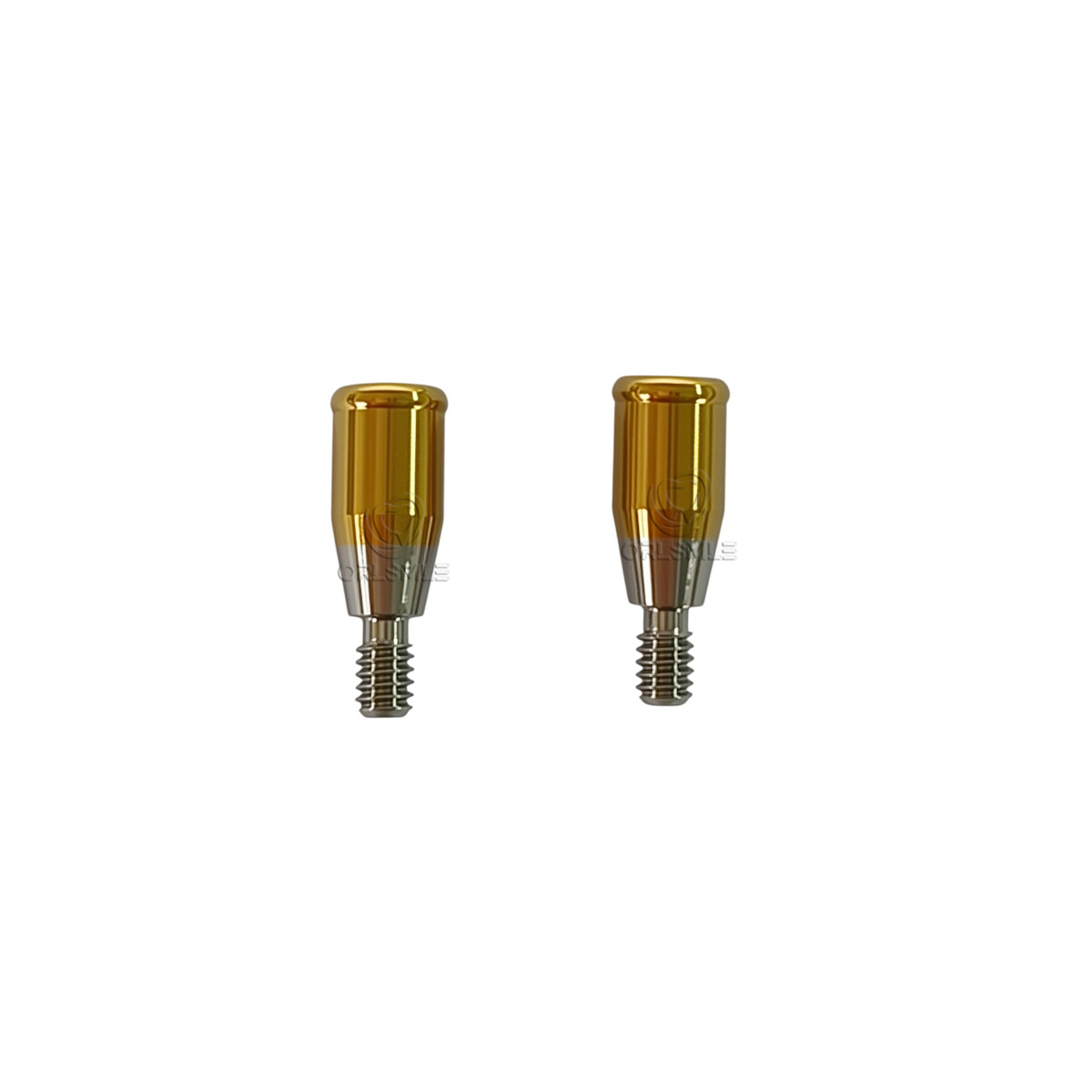 Locator abutment & Standard males caps fit to Nobel Active RP GH1-6