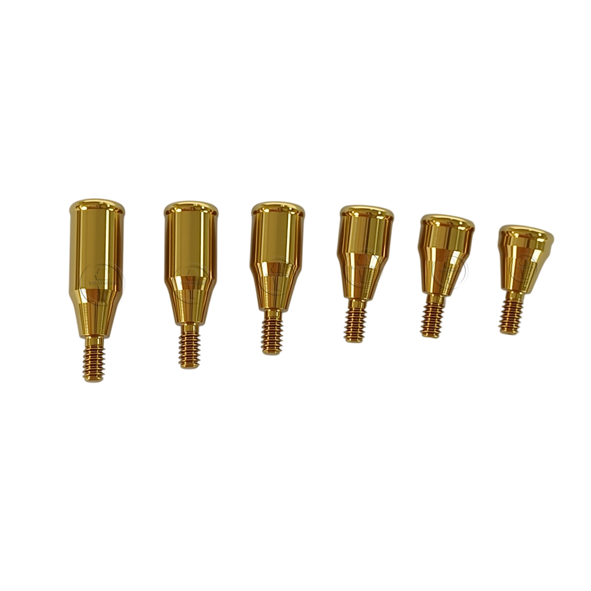 Locator abutment full set fit to Nobel Active NP platform D3.7mm GH1-6mm