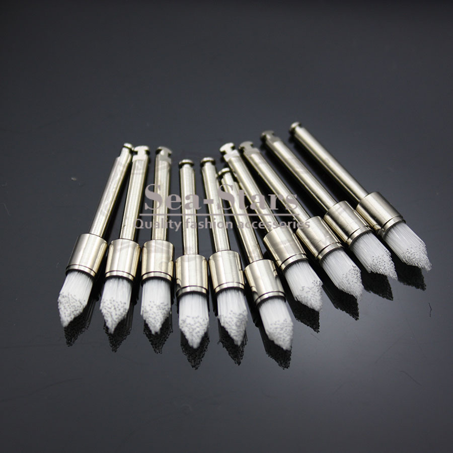 10 Mixed Types Disposable 100 PCS Dental Prophy Brush Cup Polishing Polisher