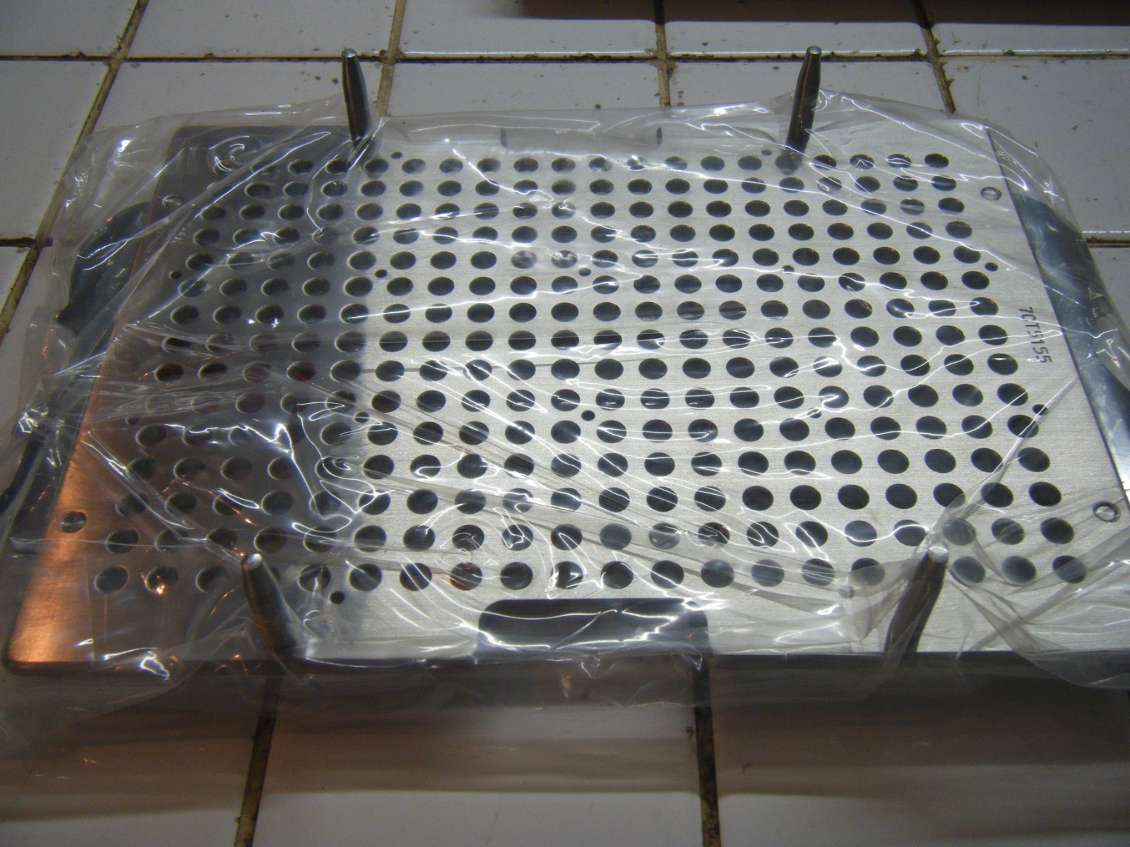 Stainless Steel Capsule Holding Tray for Physical Laboratory Size 1