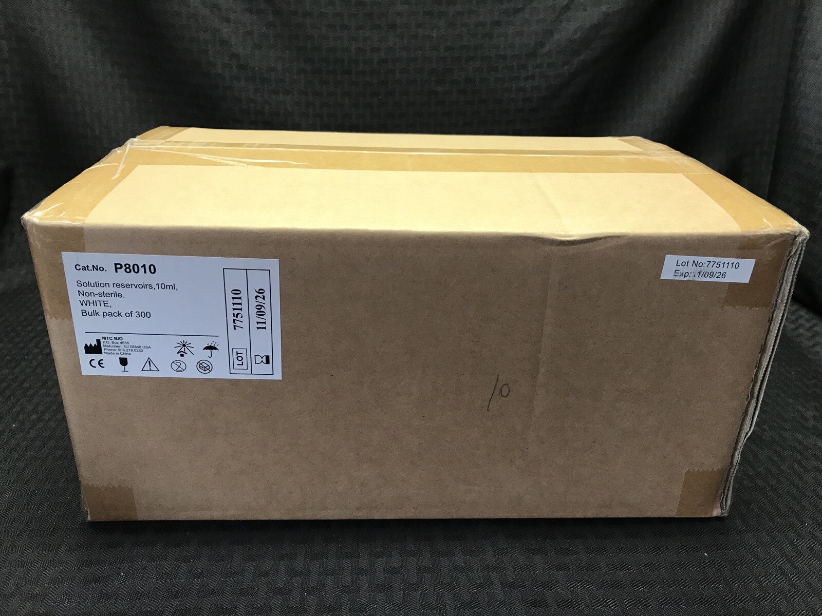 (300/Cs) MTC BIO Aspir-8 10mL PS Reagent Reservoir Non-Sterile P8010