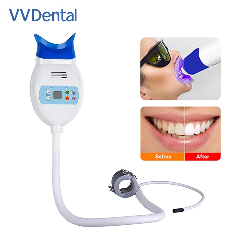 Dental Cold Light Teeth Whitening Machine Lamp Bleaching 40W Blue 8*LED Light