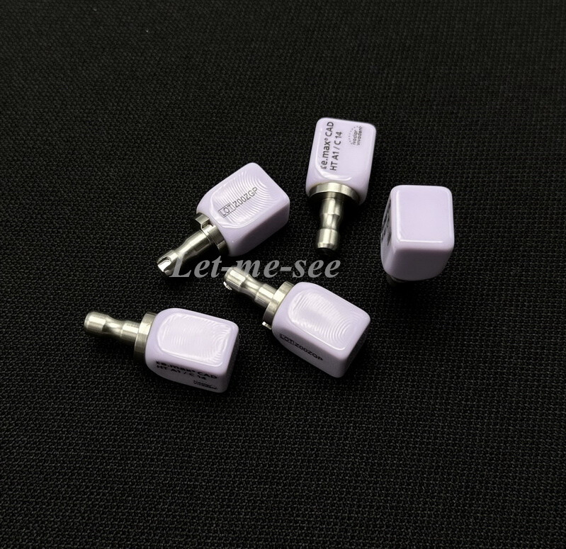 C14 Emax Dental HT/LT A1 A3 Glass Ceramic Lithium Dislicate CAD/CAM Cerec Blocks
