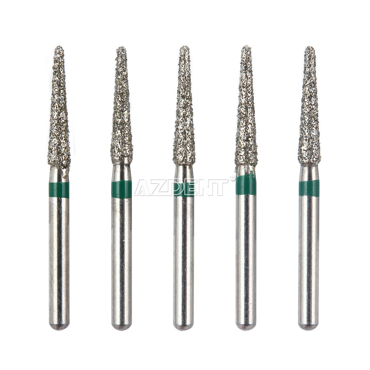 100 Types AZDENT Dental FG Diamond Burs for High Speed Handpiece 5pcs/box