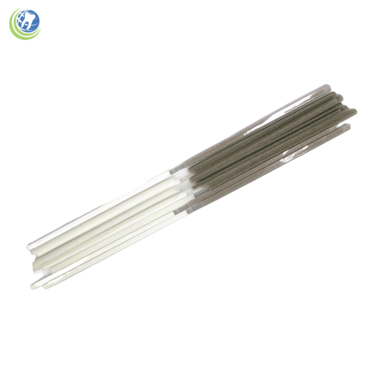 Dental Polishing Strips Narrow 2.5mm Polyester Fine/Medium Grit One-Side 100/Box