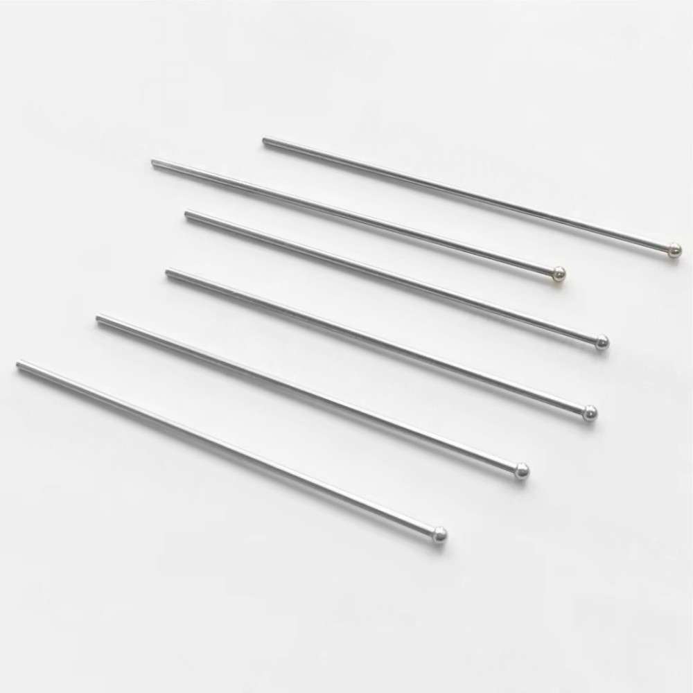 10pcs Dental Ball-Type Retainer J Clasp Oblique Clasps Bars 0.7/0.8/0.9/1.0mm