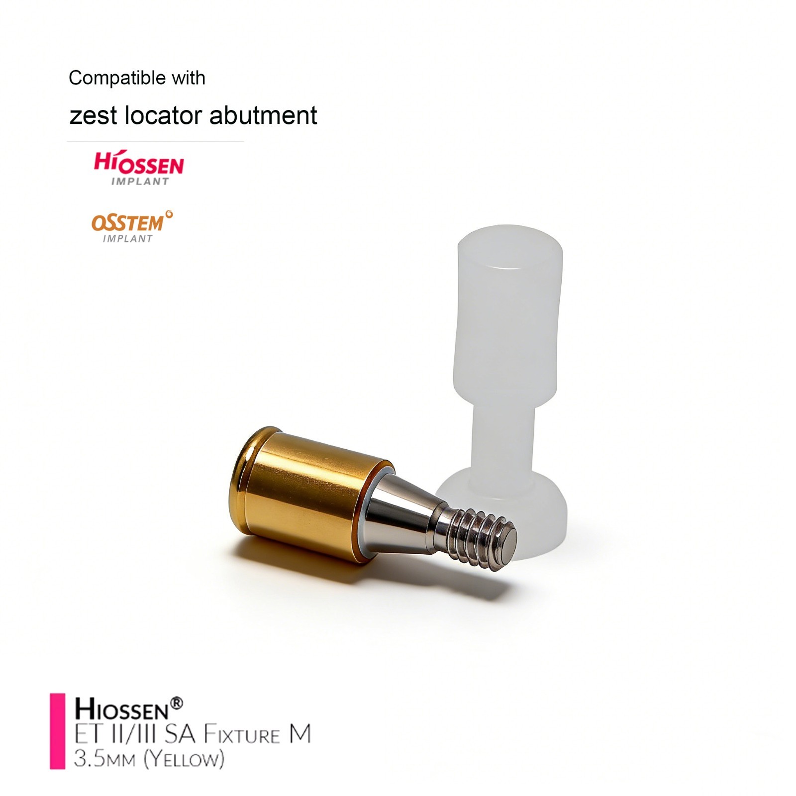 US Dental ZEST LOCATOR Overdenture Abutment For HIOSSEN ET Implant Mini/Regular
