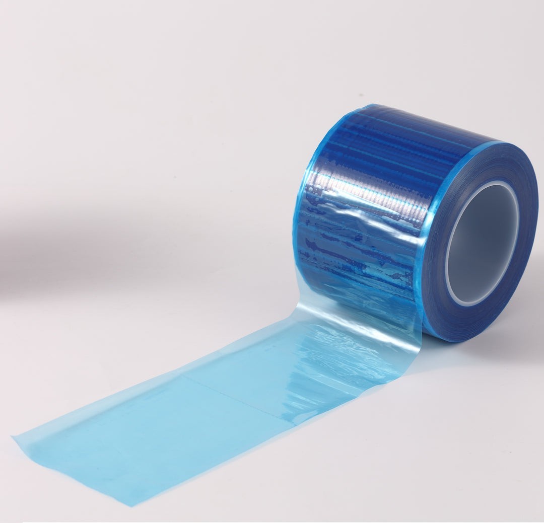 Blue Barrier Film Roll 1200 4×6 Sheets Dental Medical Tattoo No Residue