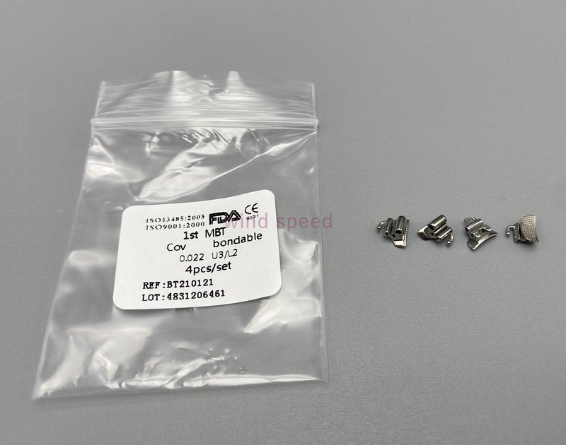Dental Orthodontic Buccal Tubes Bracket Braces 1st/2nd Molar Roth MBT 022 018