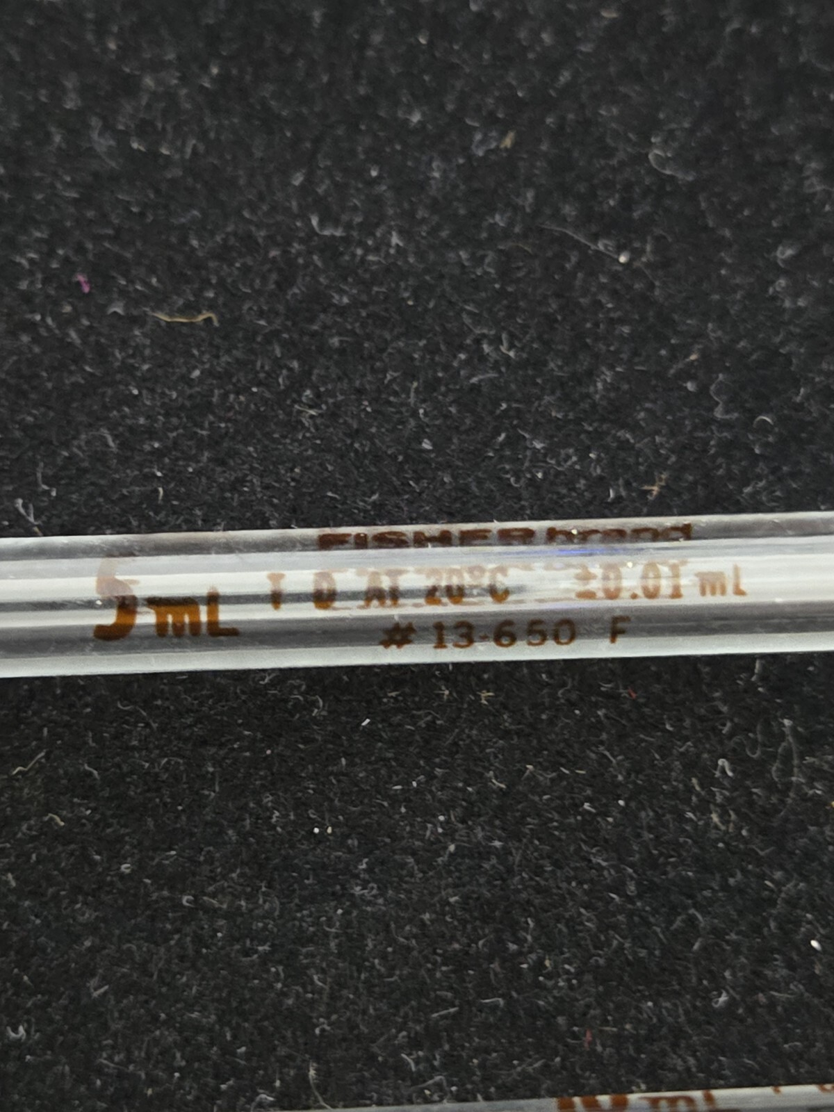 Lot 4 FISHER Glass Bulb Reusable Volumetric Pipette Pipet 10ml 5ml 1ml
