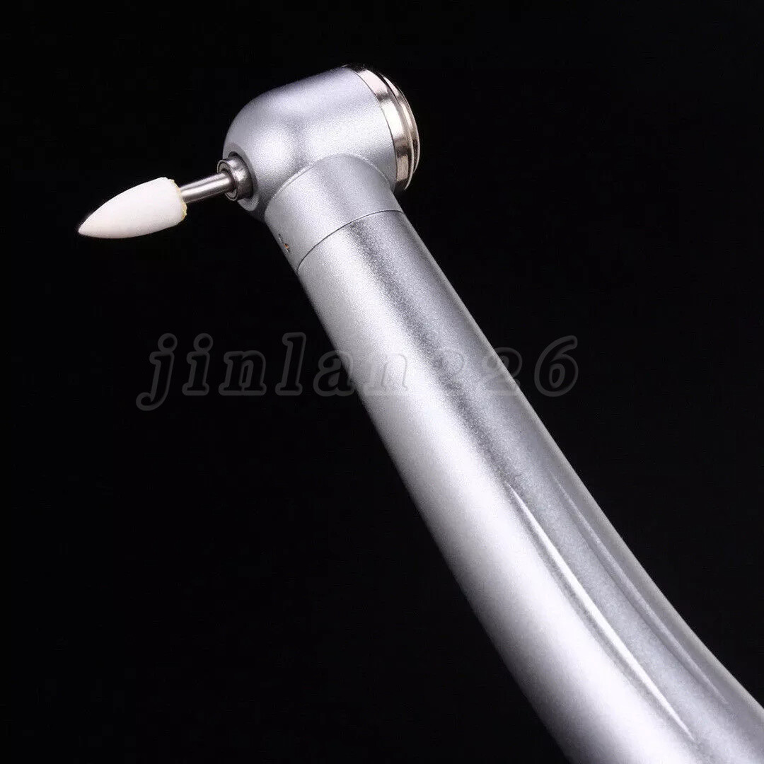 SANDENT Dental White Stone Polishing Burs FG Aluminum Oxide Flame Shape