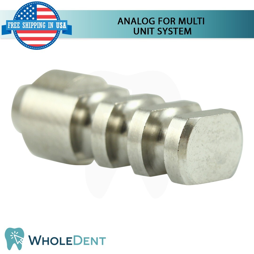10x Analog For Straight And Angulated Multi Unit 1.6mm Abutment Dental