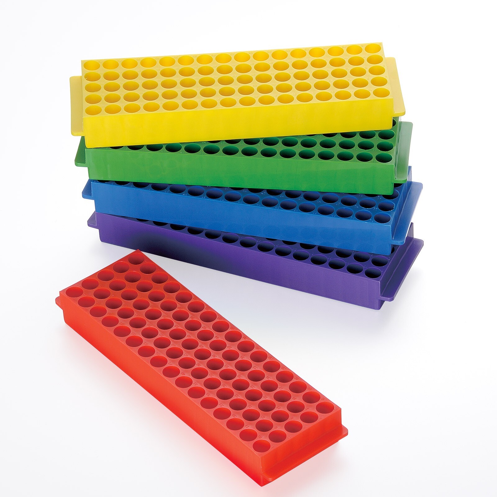 5Pcs 80-Well Microcentrifuge Tube Racks, Vial Rack Tube Rack for Lab