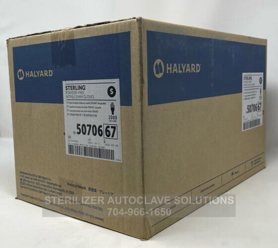 HALYARD STERLING Gloves box of 2000 Check Description ￼