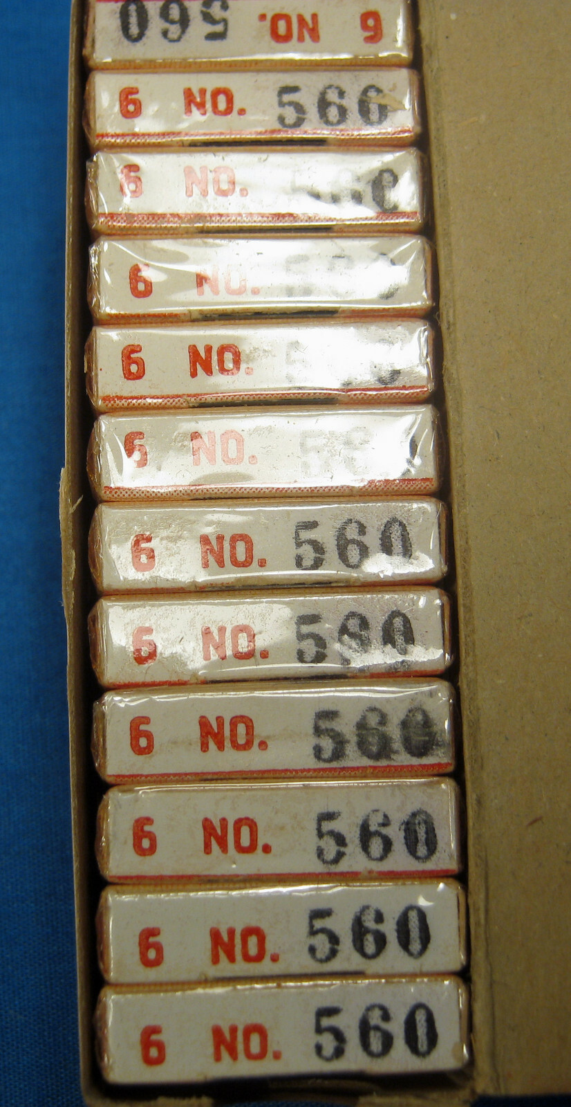 S.S. WHITE REVELATION BURS X72 NEW OLD STOCK FREE SHIPPING
