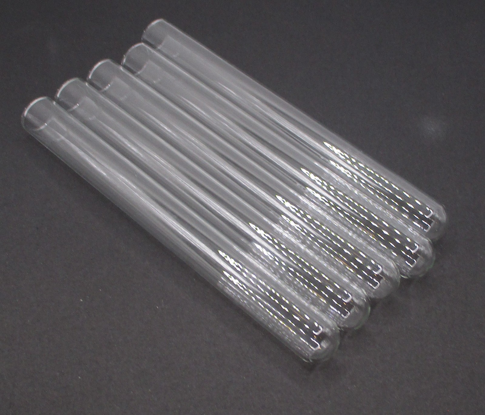 Test Tubes-High Temperature Glass Rounded 18 ml 15mm x 150mm-Pack of 5 Tubes