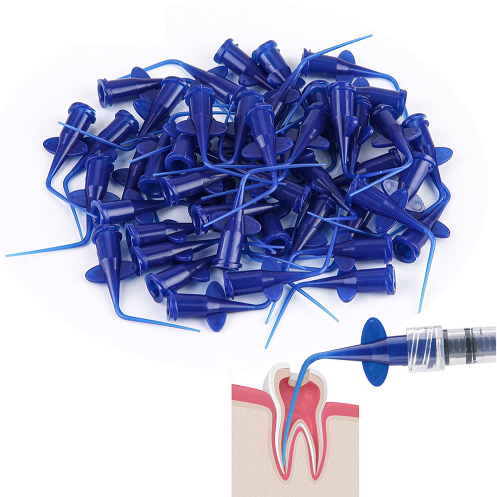 Dental Endo Irrigation Needle Syringe Tips Disposable Irrigator Tip 0.25/0.35mm