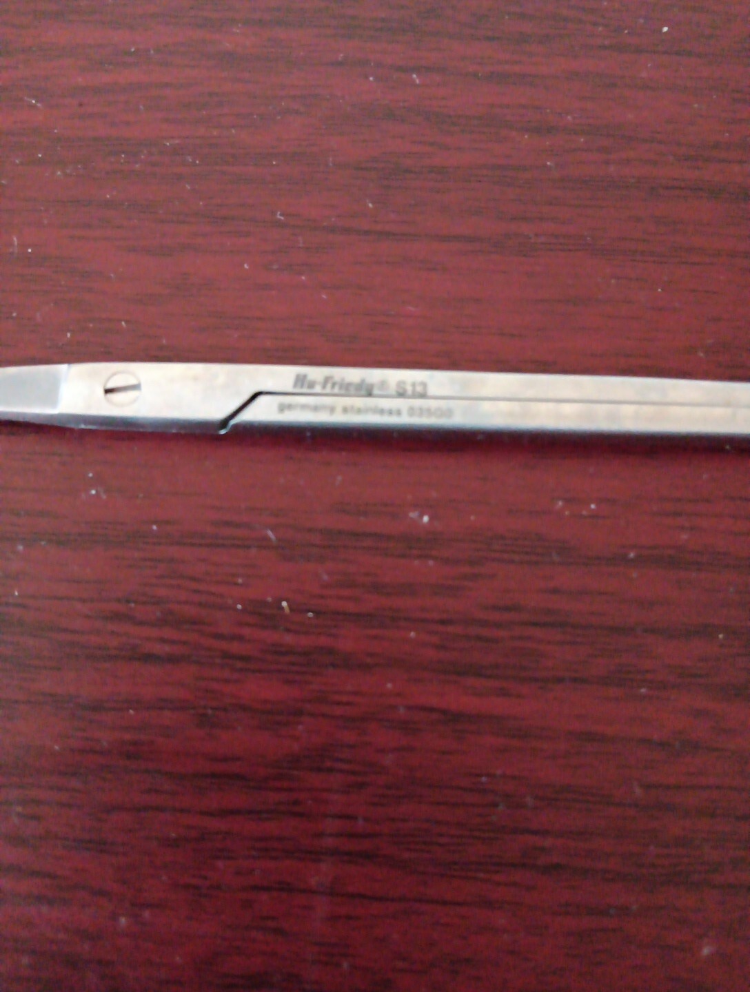 Hu Friedy 14 cm Brushed Stainless Steel Suture Scissors