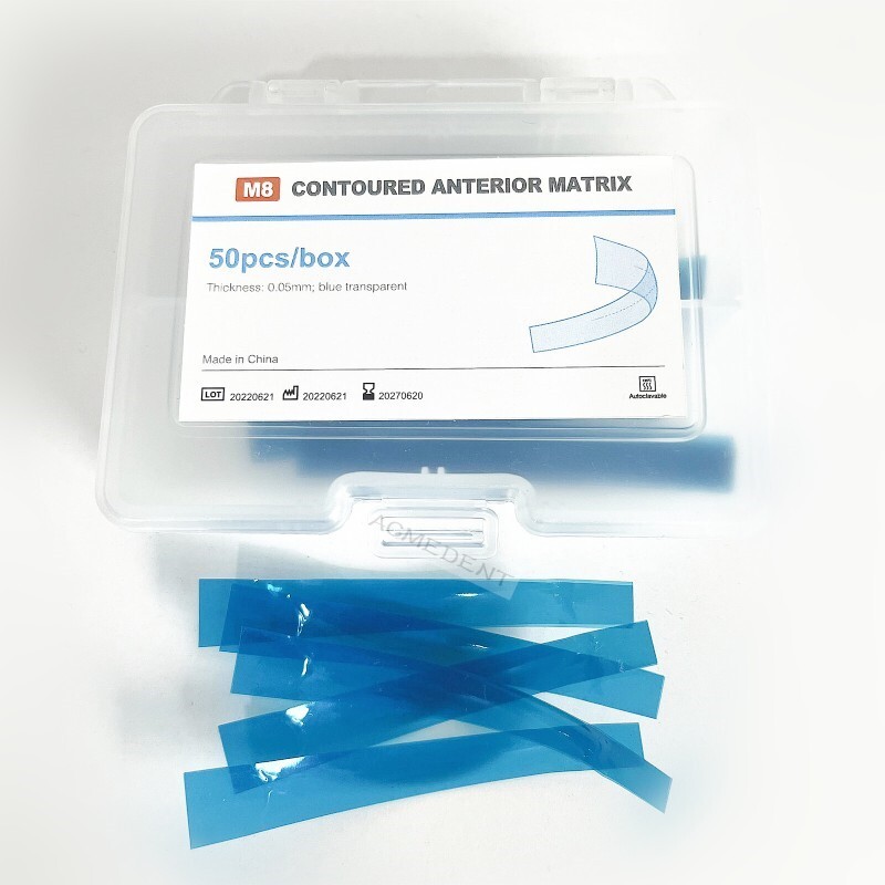 2Box Dental Strip Contoured Anterior Matrices Strips Fit BlueView VariStrip Type