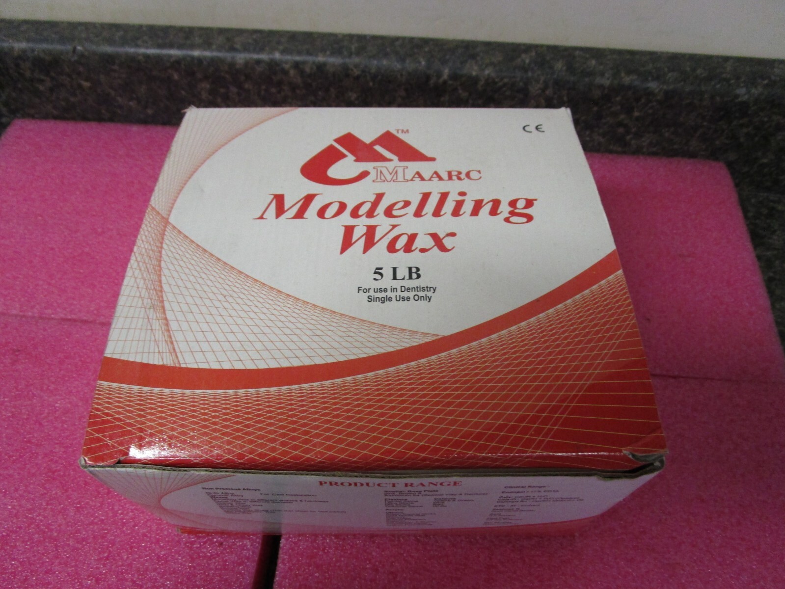 Qty (60) Sheets Maarc Modelling Dentistry Wax Base Plate Wax Type 2