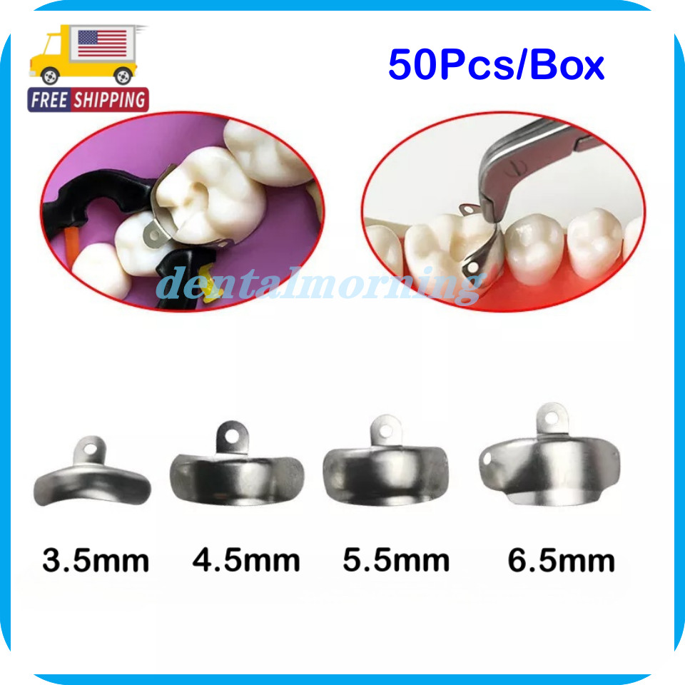 Dental Sectional Contoured System Matrix Bands M4 Metal Matrices Refill