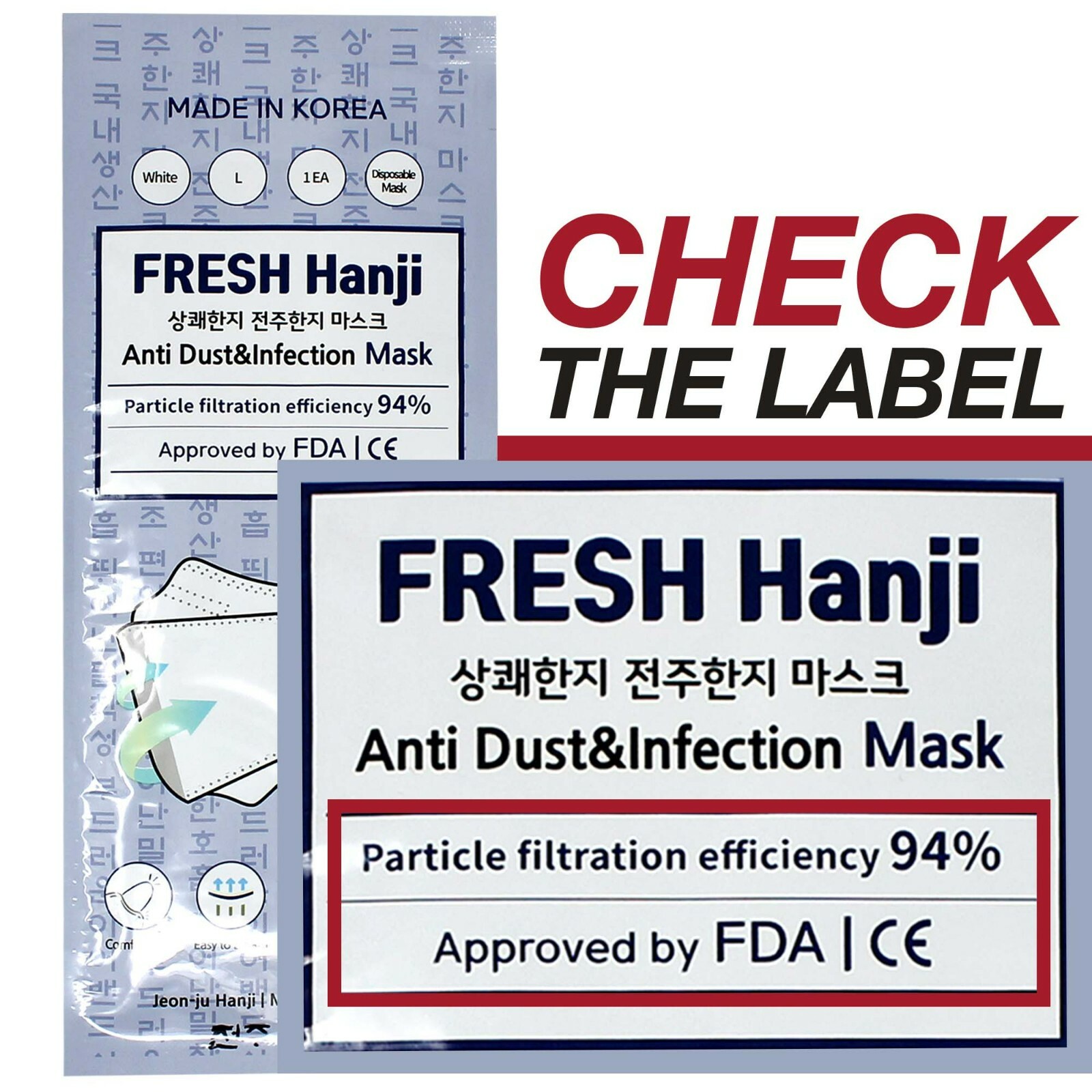 Bulk Lot 30PC Unisex Adult Disposable Covering Cup Mask – Made In Korea