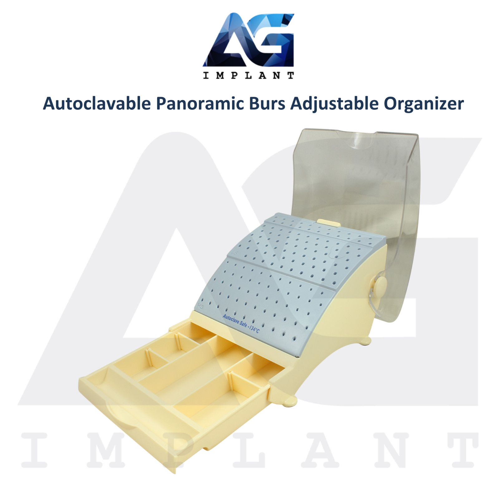 Dental Autoclavable Adjustable Organizer Panoramic Burs All Types Detachable