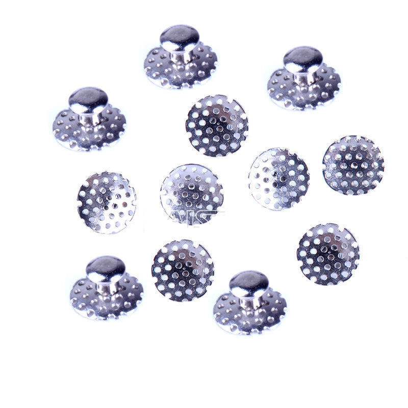 8 Mode Dental Orthodontic Lingual Buttons Bondable Round Base 10pcs/bag