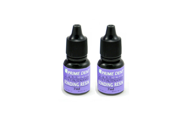 SET OF 2 – PRIME-DENT Dental Light Cure Dentin Enamel Bonding Resin 7 mL Bottle