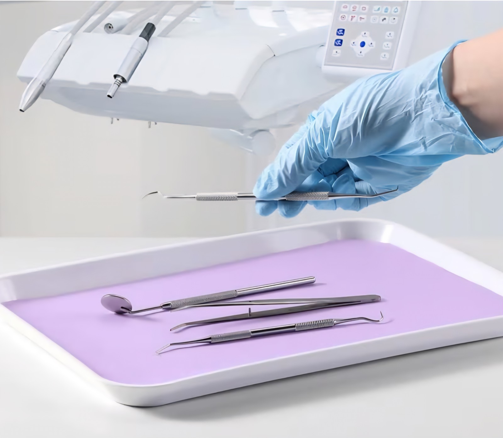 Dental Paper Tray Covers for Size “B” Trays 8.25″ x 12.25″, Lavender (1000/Case)