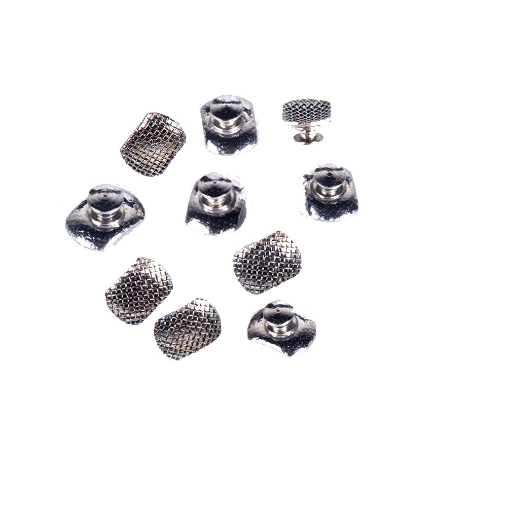 8 Mode Dental Orthodontic Lingual Buttons Bondable Round Base 10pcs/bag