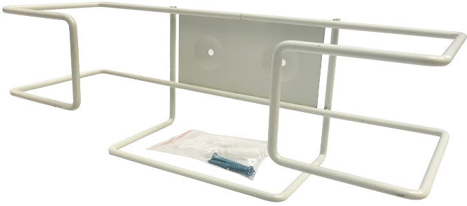 Wall Mount Wire Glove Box Holder – Universal Tissue/Glove Dispenser Rack