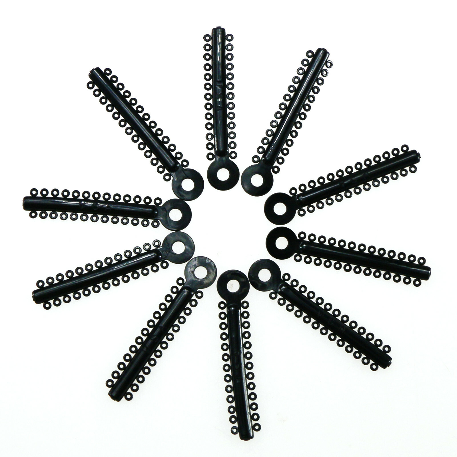 1040 Pcs Dental Orthodontic Elastic Ligature Ties Rubber Bands for Brackets