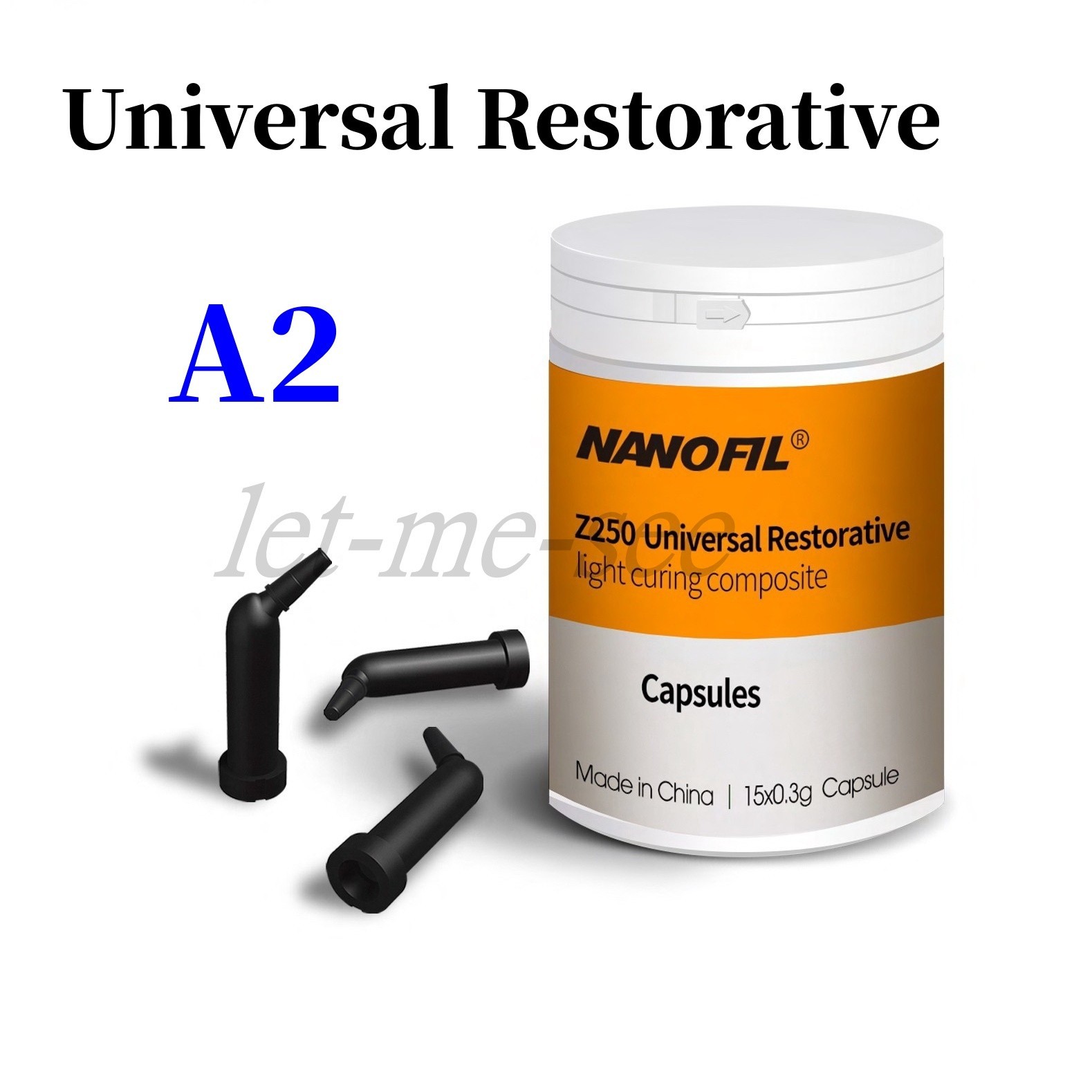 Dental Universal Restorative composite A2 resin for general use in anterior Z250
