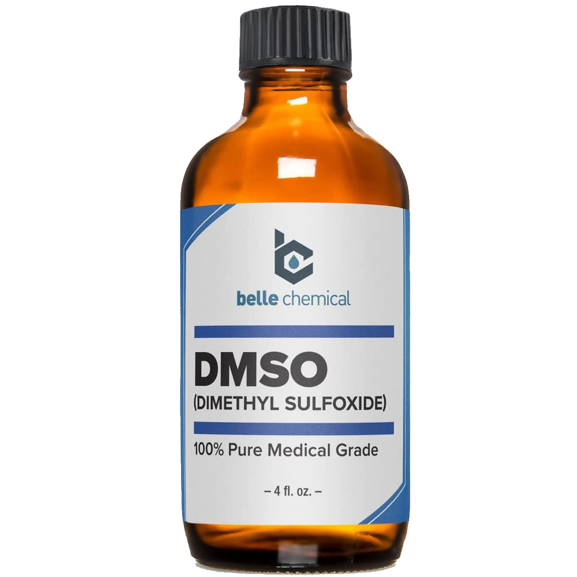 DMSO Liquid 100% Pharmaceutical Grade Dimethyl Sulfoxide – Glass Bottle 4 oz