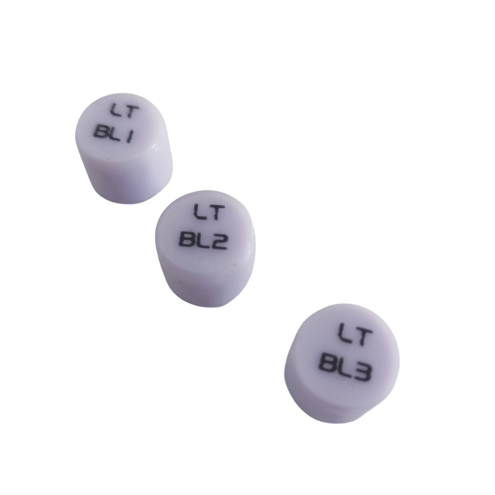 Low Transparency Dental Glass Ceramic Liithium Disslicate Blocks C14 CAD CAM
