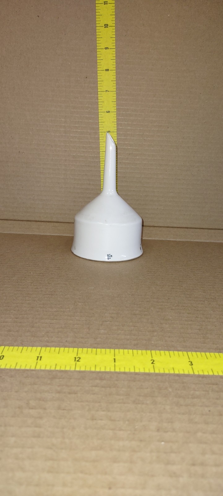 Vintage Coors Porcelain Perforated Buchner Funnel In Great Condition Made In USA