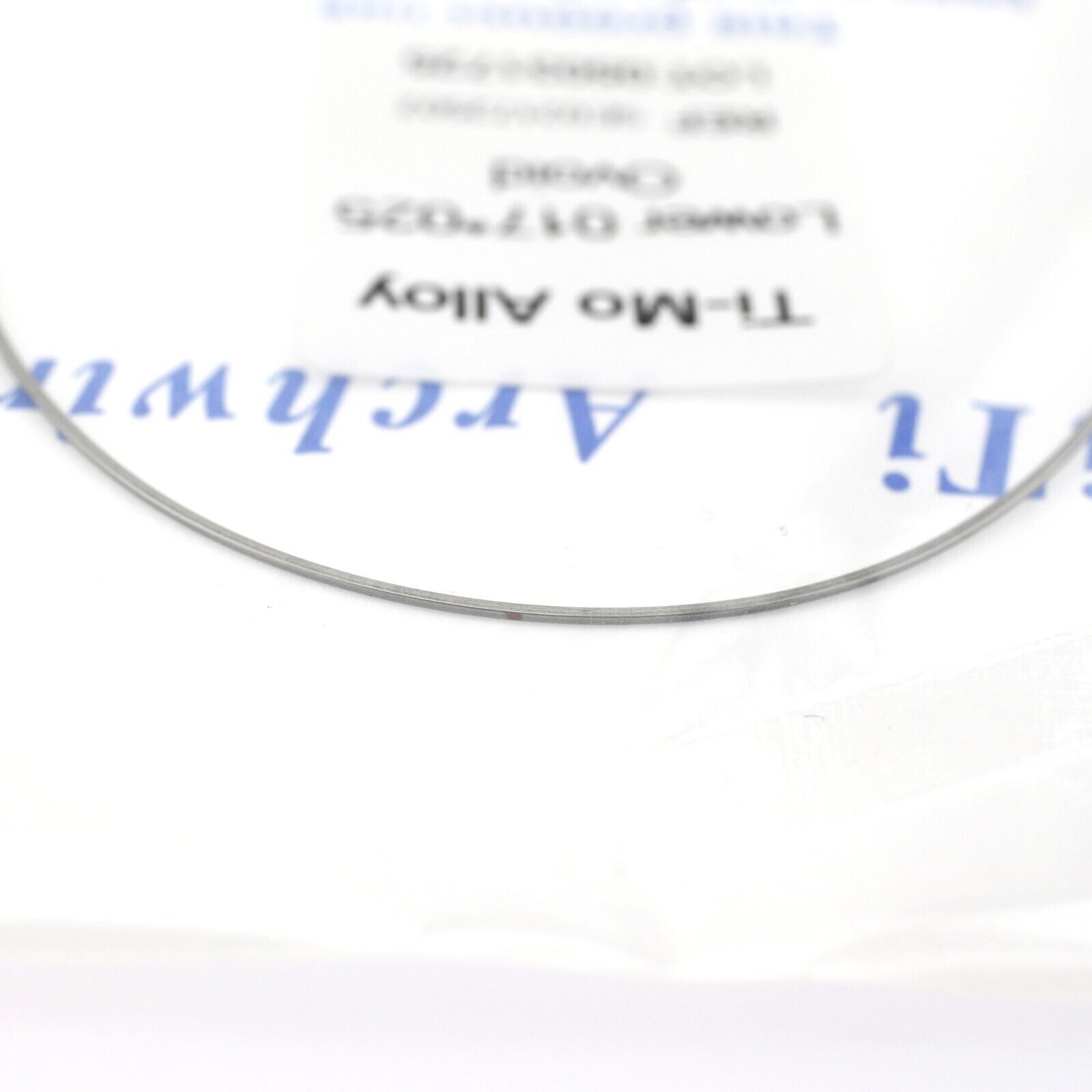 Dental Ortho Titanium Molybdenum Alloy Arch Wires TMA 19*25/17*25 Upper/Lower