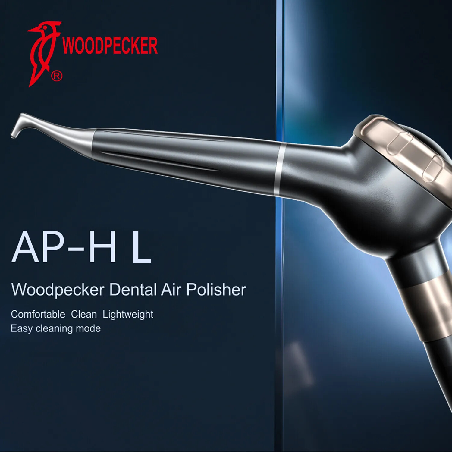 Woodpecker AP-H L Dental Air Flow Polisher AP-1 Plus L Supragingival Handpiece
