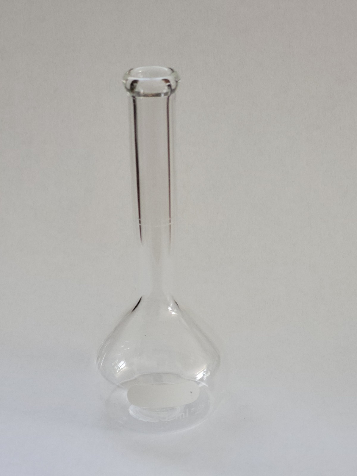 Pyrex A 5581 25ml Volumetric Flat Bottom Vintage Glass Flask
