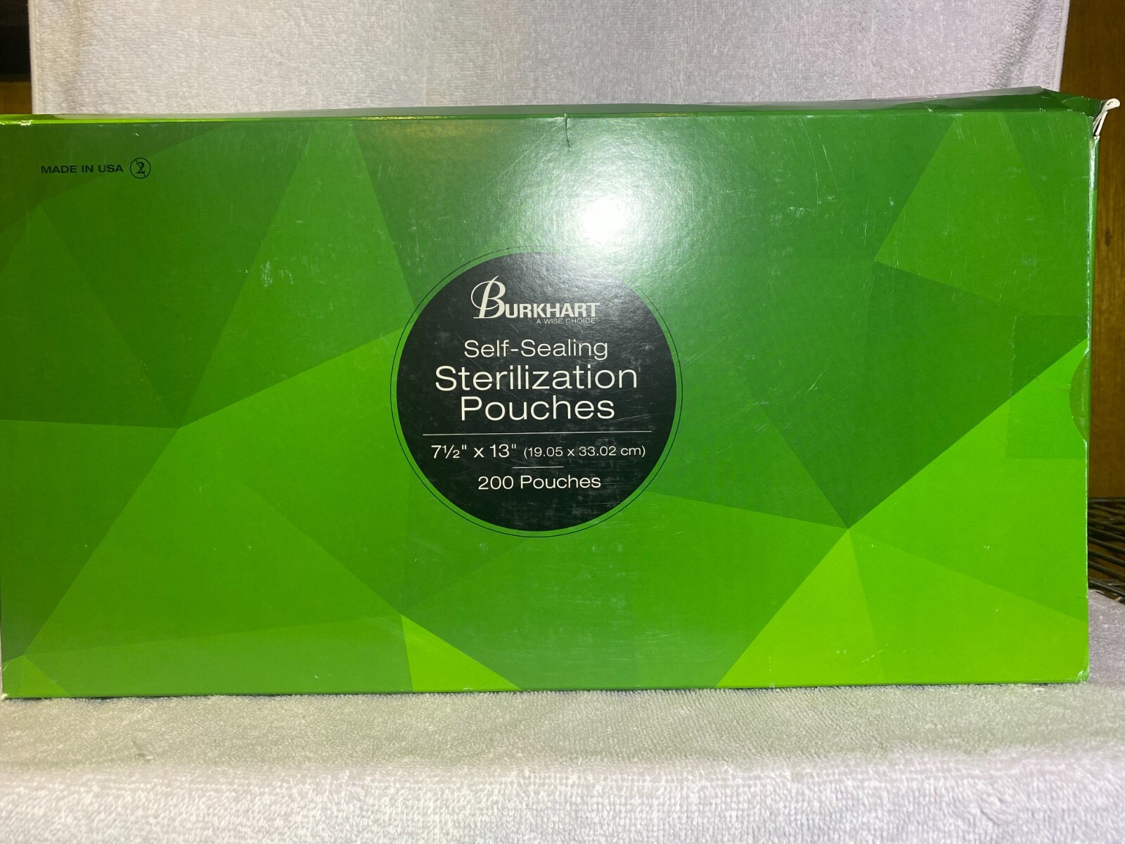 Self-Sealing Sterilization Pouches 7 1/2 x13(19.05 x 33.02 cm) 200 Pouches