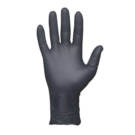 Showa 9700Pfl 9700Pf, Disposable Gloves, 6 Mil Palm, Nitrile, Powder-Free, L