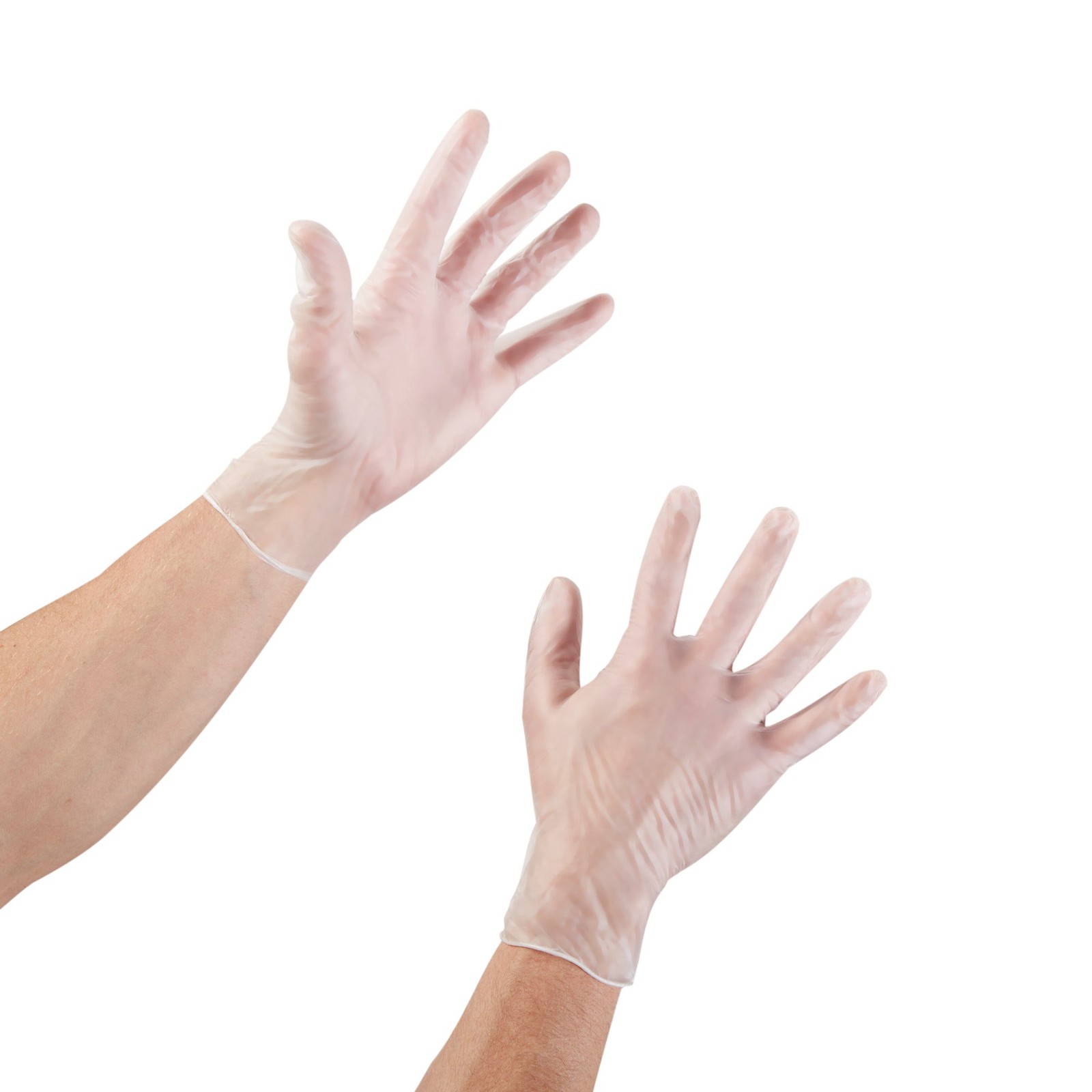 McKesson Vinyl Exam Glove Standard Cuff Length LARGE 1000 per Case