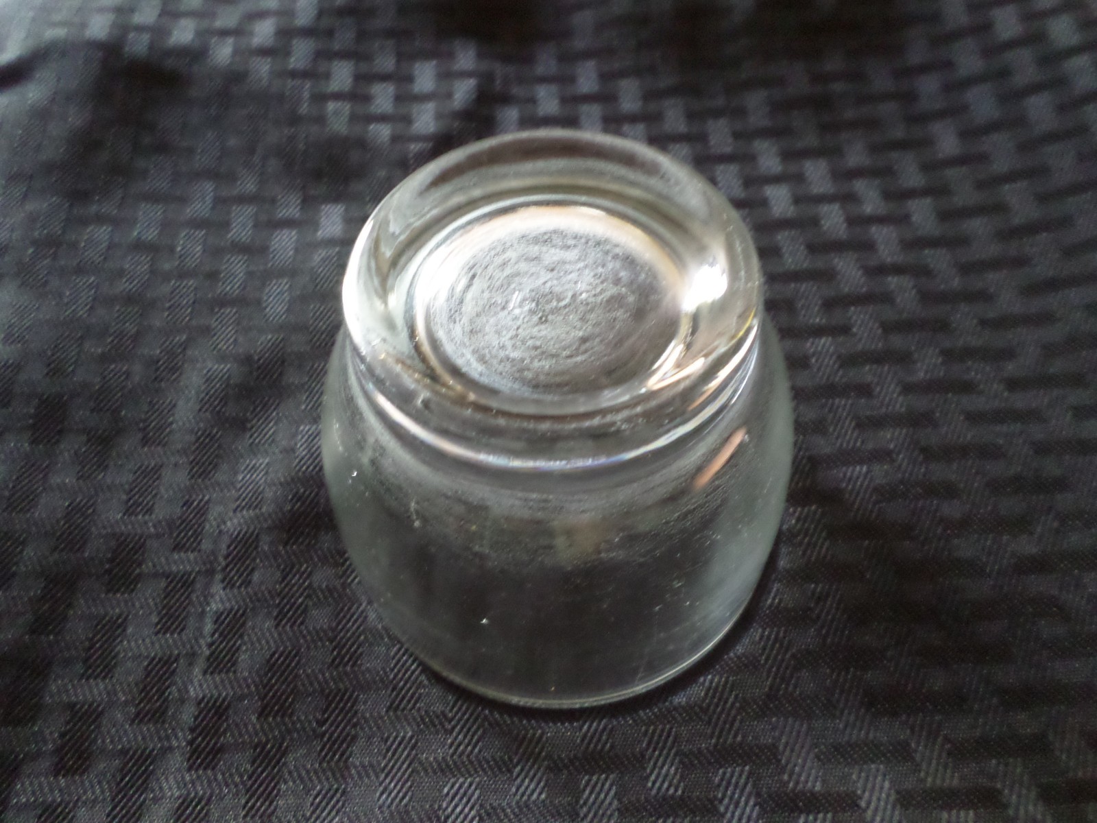 Unbranded Lab Glass Small 4oz Grinding Mortar Only, Chipped, 12-970B