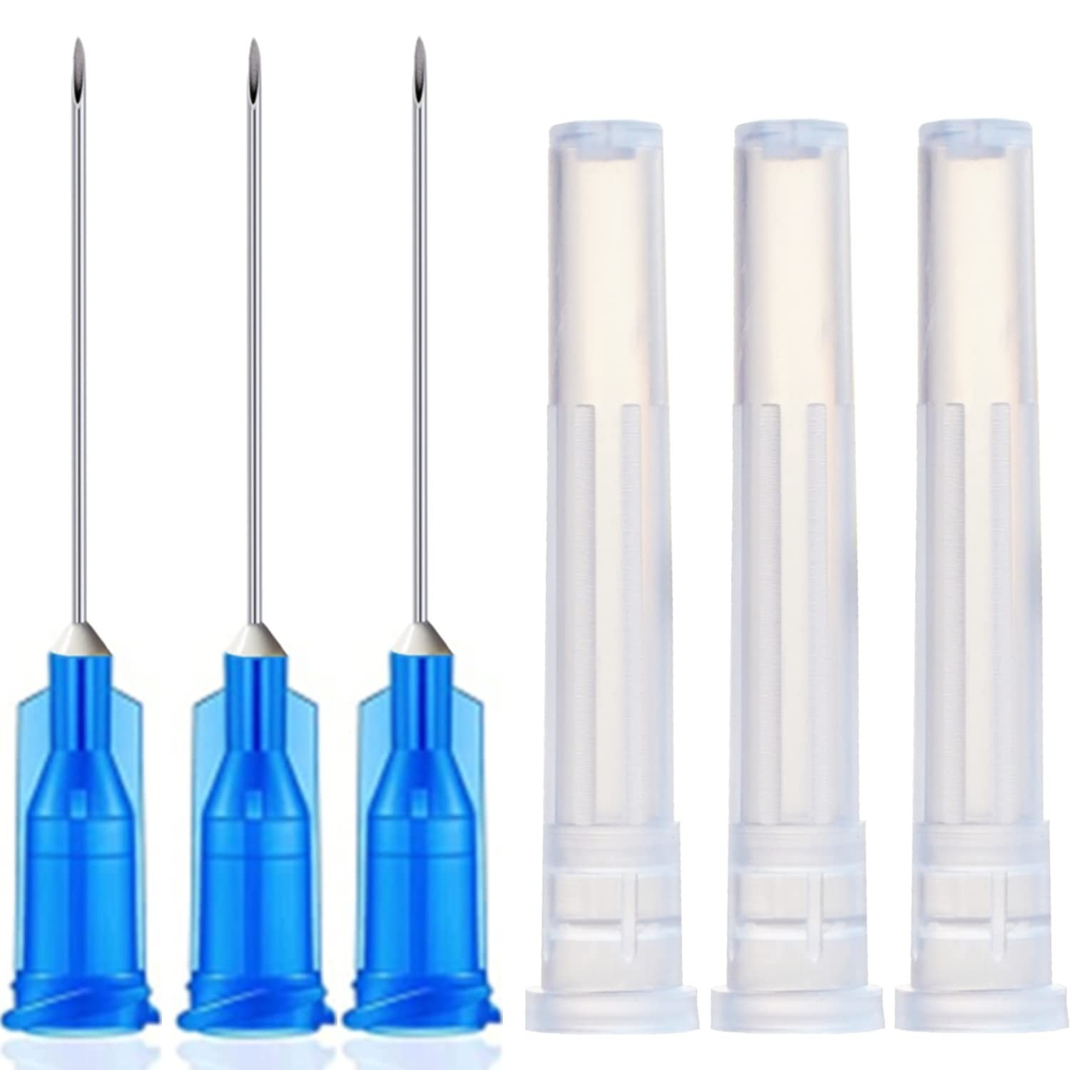 100 Pack 25 Gauge 5/8 Inch Sterile Disposable Syringes – Lab Supplies