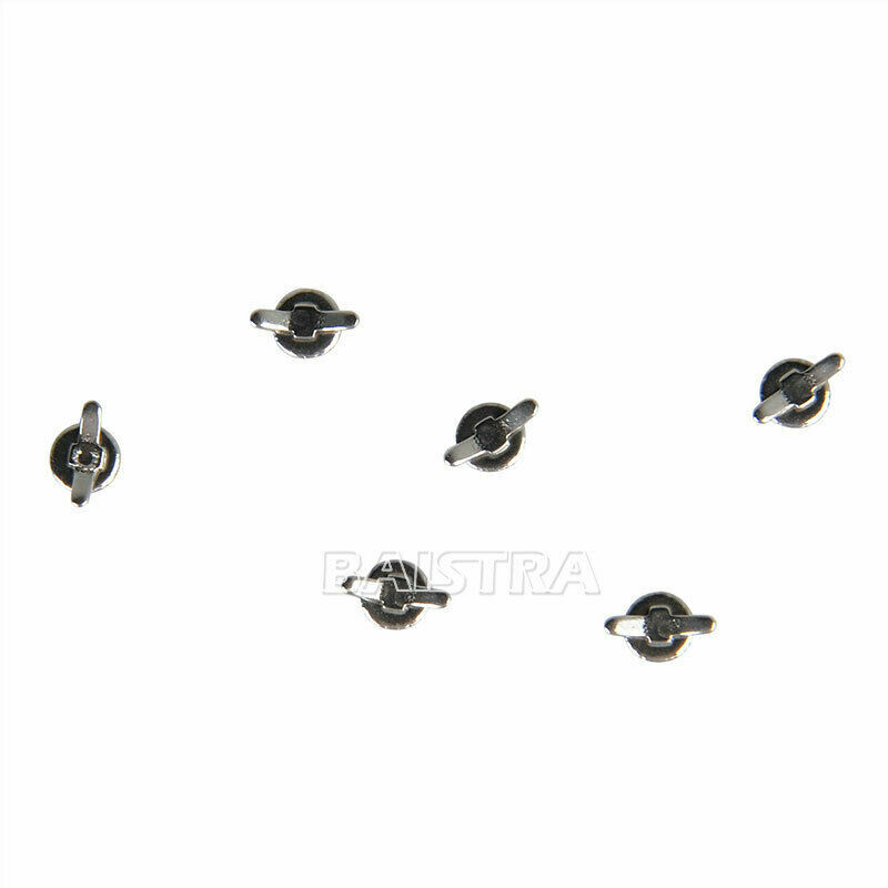 AZDENT Dental Orthodontic Lingual Buttons Bondable Round Mesh Base Rectangular