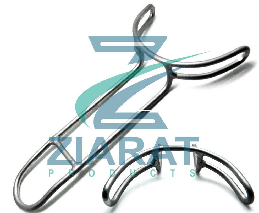 Set of 10 Pcs Vestibulum Lip Cheek Retractor 6.5 Dental Mouth Surgical By ZP